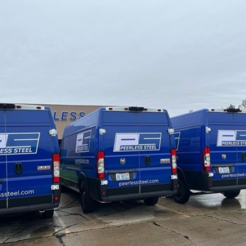 Peerless Steel Vehicle Graphics